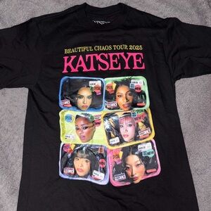 Katseye Beautiful Chaos Tour 2025 T-Shirt